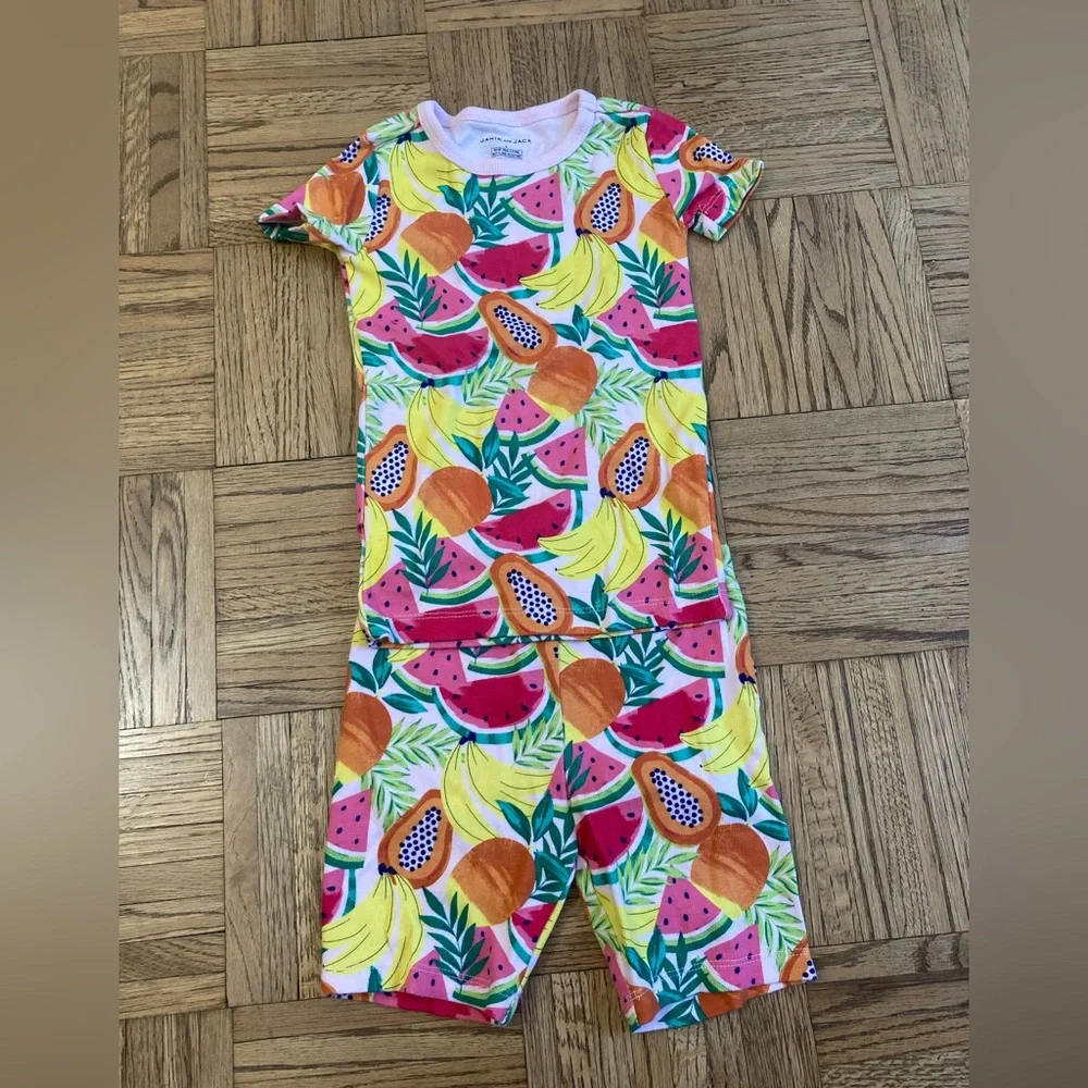 Janie and Jack Fruit Pajamas